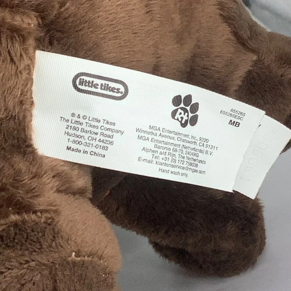 Little Tikes Rescue Tales Chocolate Lab Puppy Dog Plush Stuffed Animal Toy 9